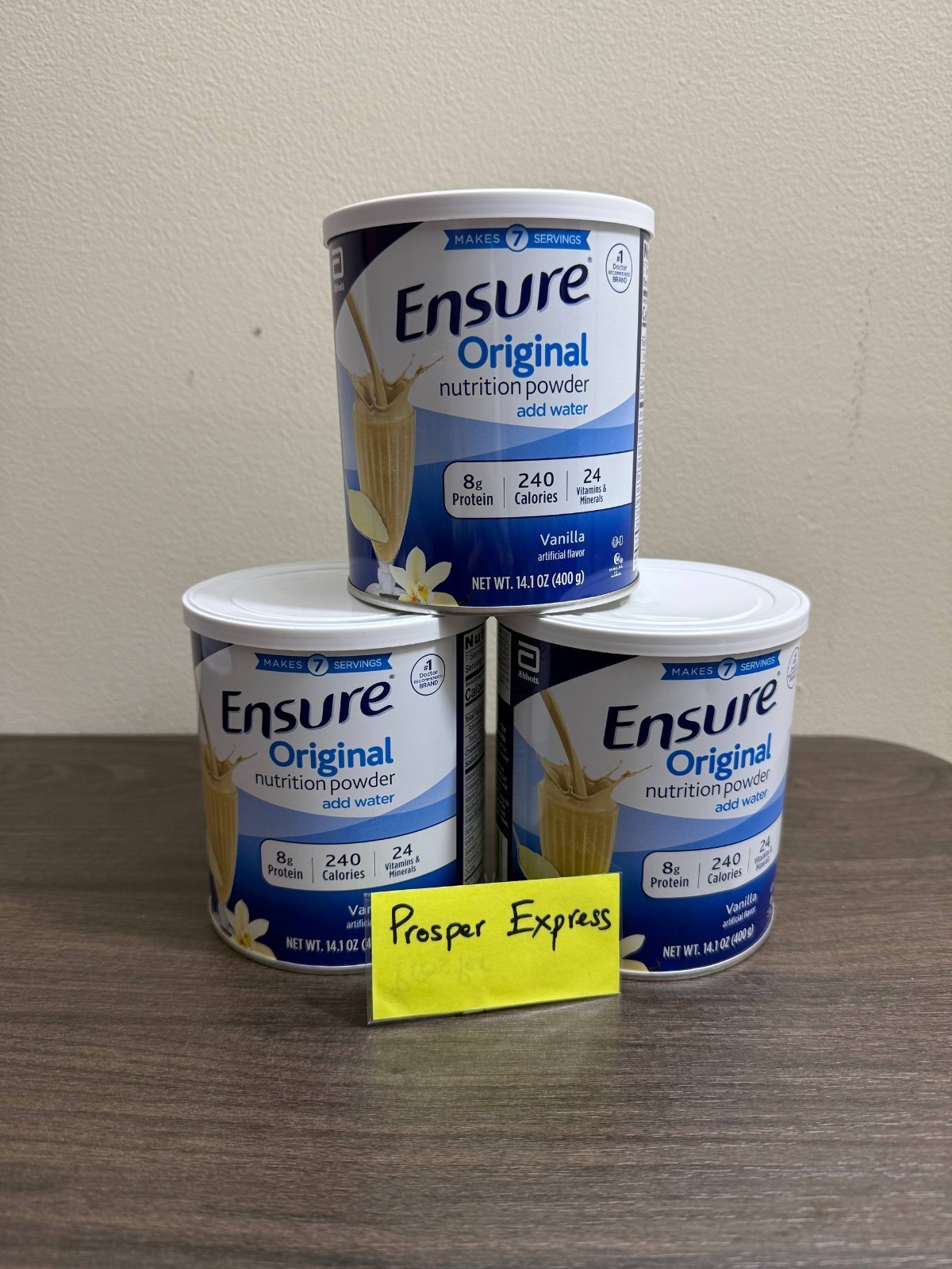 Ensure Milk Powder Vanilla 14.1 oz (400g) Expire 12/2026 Brand New- Freeship