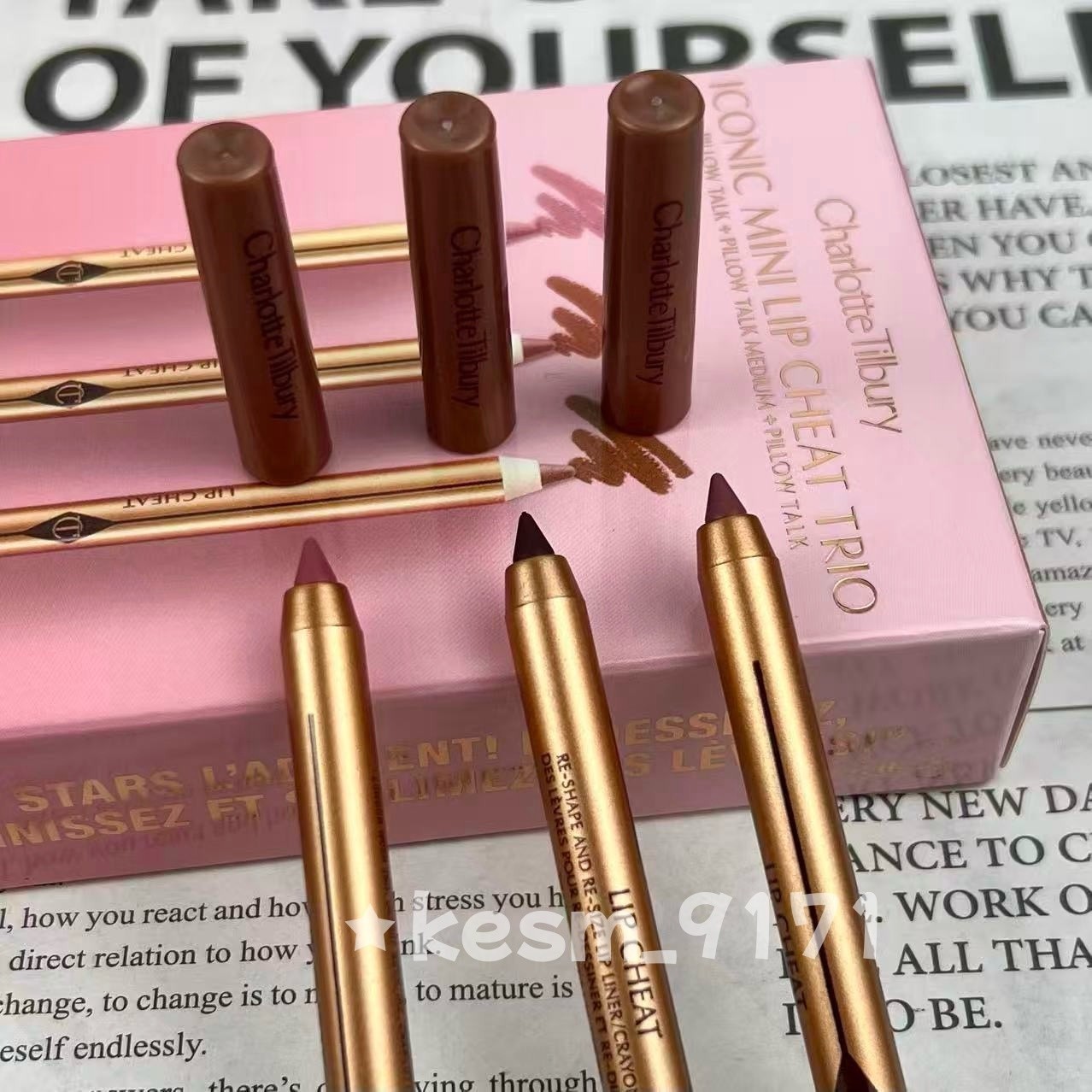 Charlotte Tilbury ICONIC MINI LIP CHEAT TRIO 0.8g*3