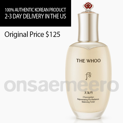 THE WHOO Cheongidan Rejuvenating Pro-Radiance Balancing Toner 150ml / 5.07oz