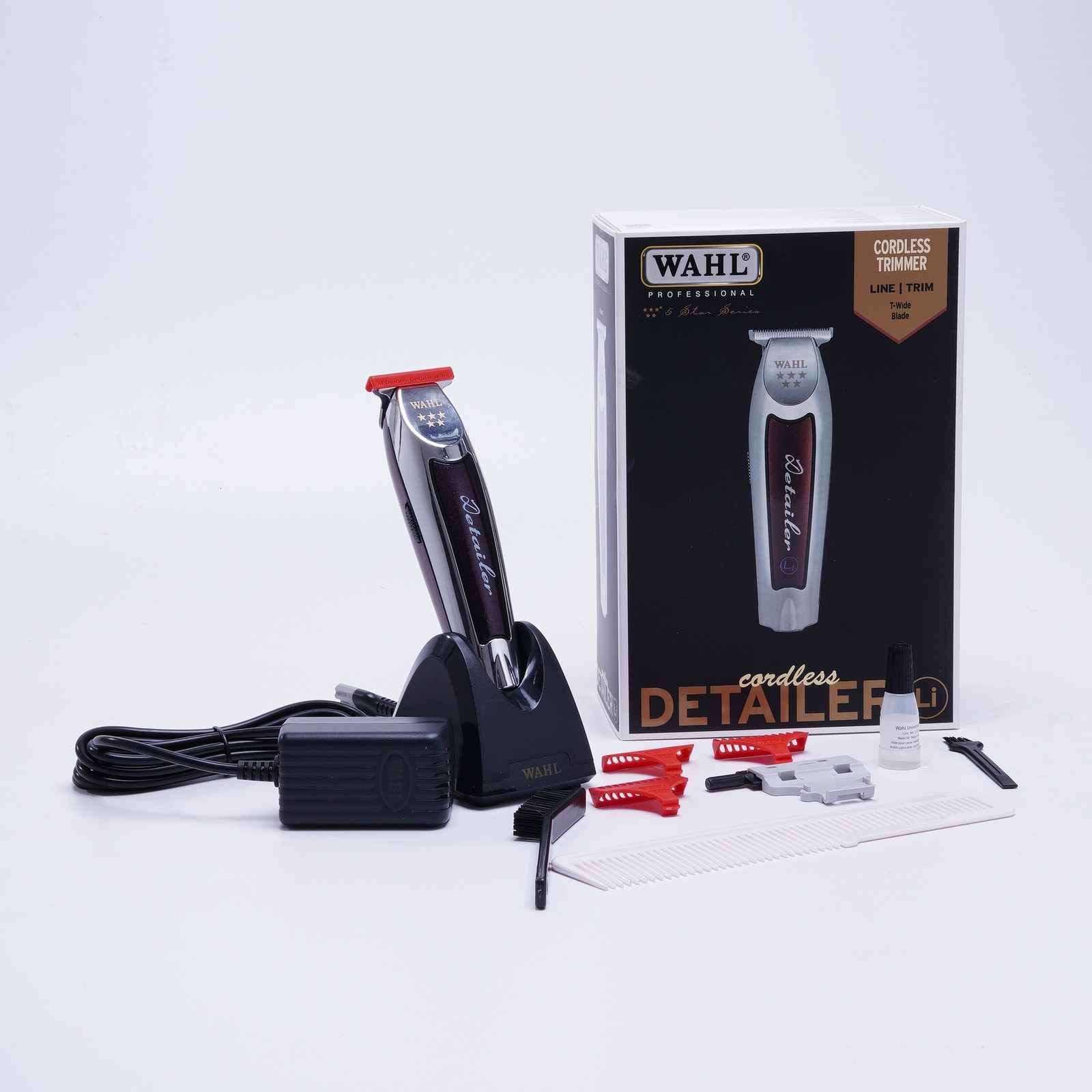 Wahl Professional 5-Star Cordless Detailer Li Mens Hair Trimmer Lithium-Ion