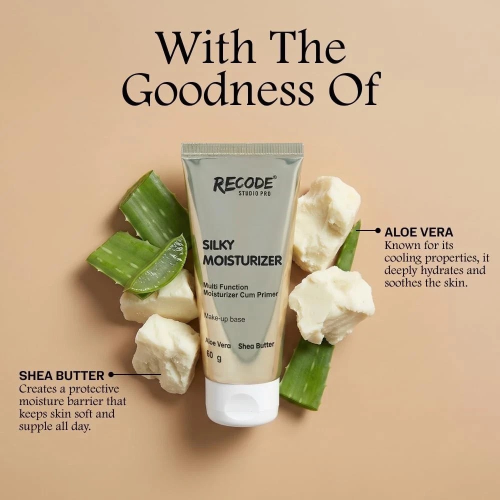 Recode Silky 2 in 1 Moisturizer Cum Primer 60 G|Primer and Moisturizer Hydrating