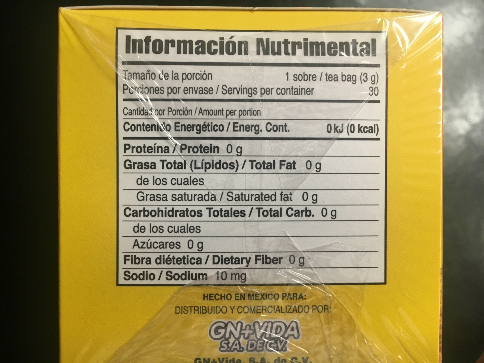 2 Pack Te Piñalim GN+Vida PiñalimTEA DIET Pineapple tea, Te de Piña 60 bags