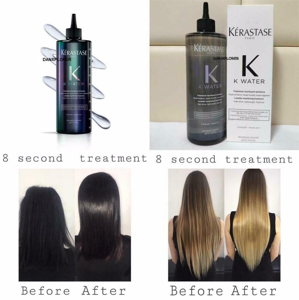 Kerastase K Water, 400ml Lamellar Exclusive Hair Softening & Shining Treatment,