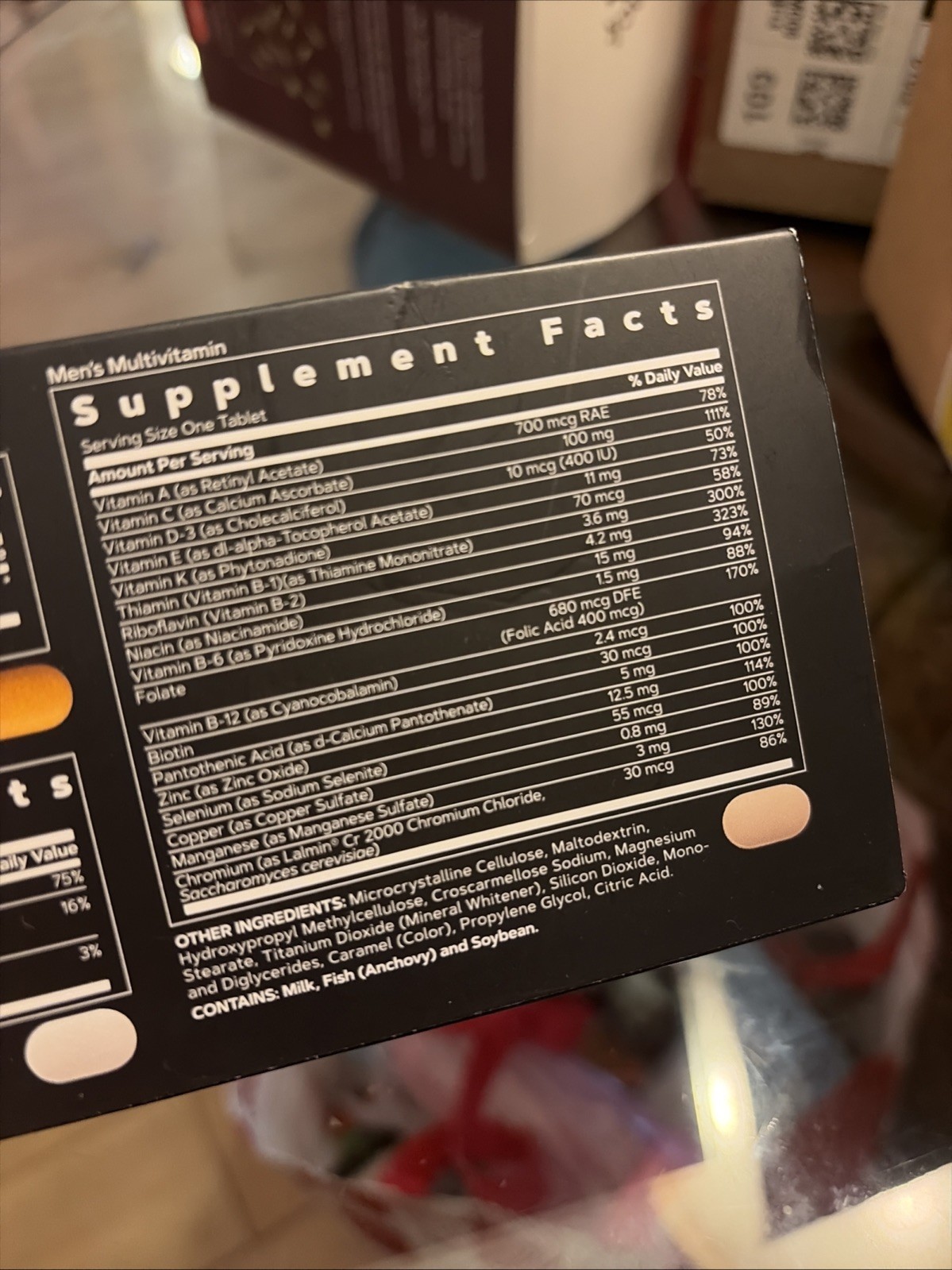 GNC Mega Men Vitapak Program Men 40+ Tablet Softgel Multivitamin Support