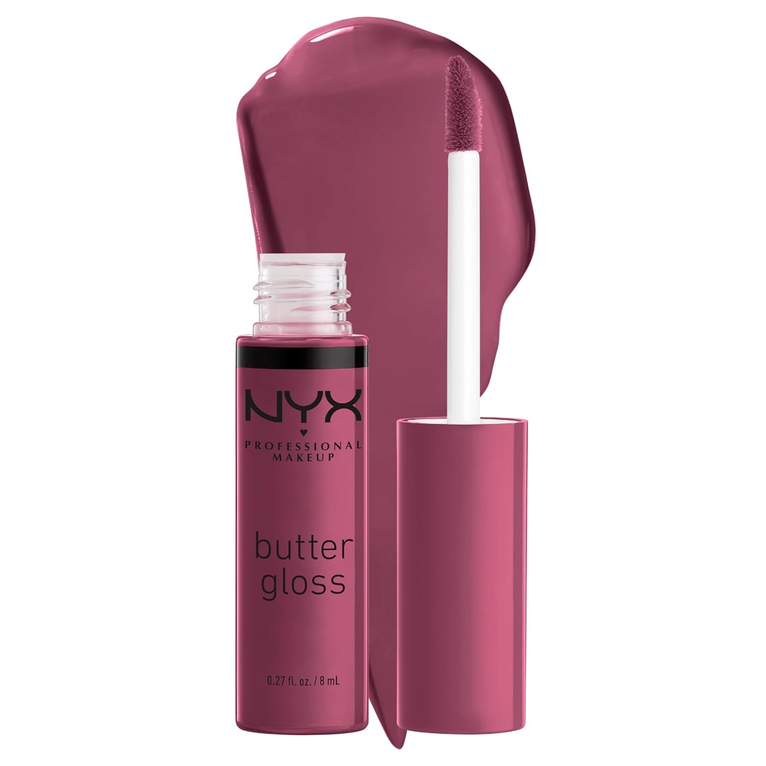 NYX Professional Makeup Butter Gloss Cranberry Pie Mauve Purple
