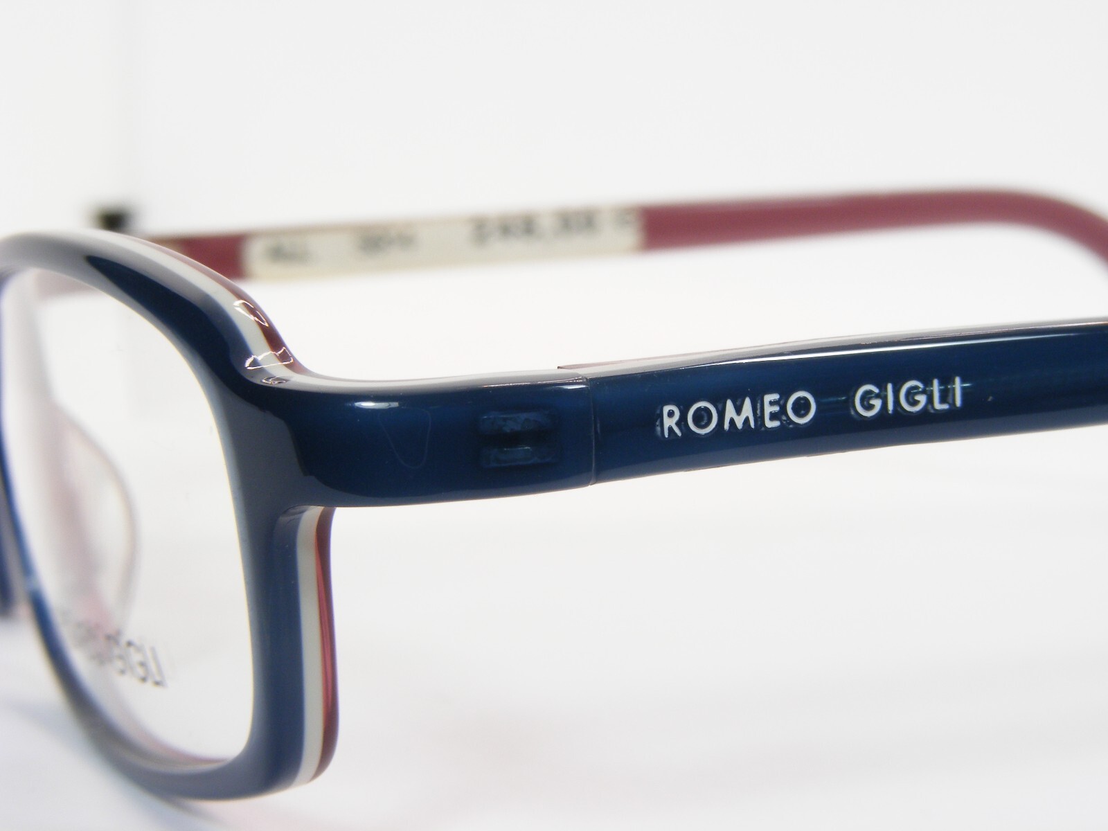ROMEO GIGLI RG147 448 Blue UNIQUE RARE EYEGLASSES GLASSES FRAME 50-17-130 Italy