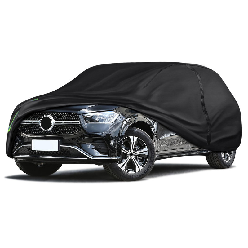 Quyddc 16-Layer 600D Heavy Duty Universal Full Car Cover For Outdoor Indoor Use