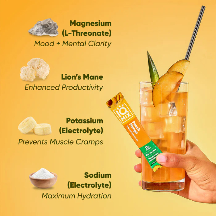 IQMIX Hydration Electrolyte Powder – Sugar-Free Drink Mix, Original Variety