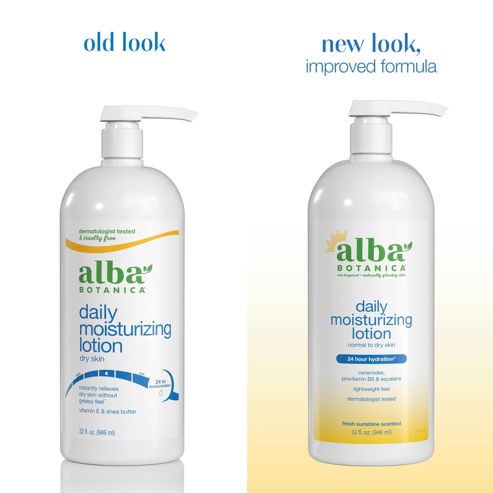 Alba Botanica Hydrating Moisturizing Lotion for 32 Ounce (Pack of 1), opague