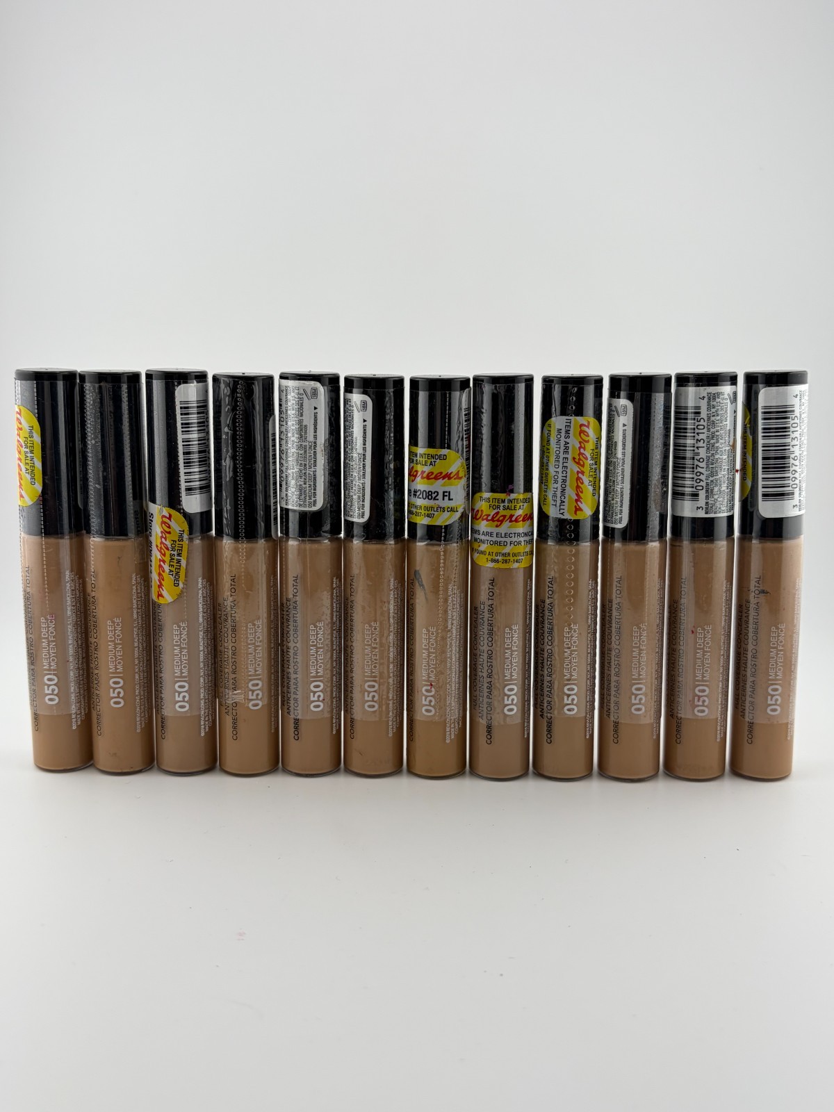 Revlon ColorStay Full Coverage Concealer Makeup 18M 050 Medium Deep – Set of 12