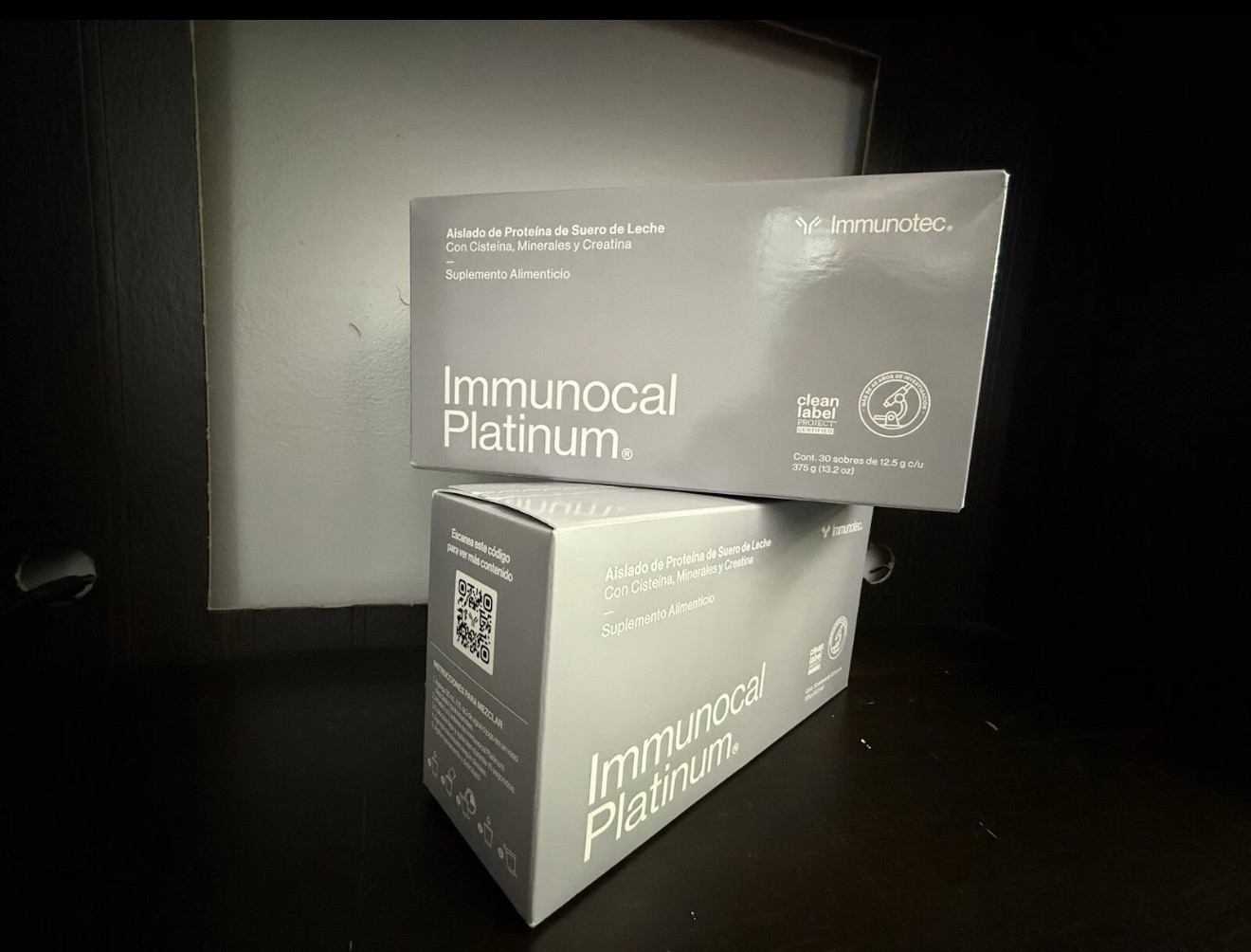 IMMUNOCAL PLATINUM 2 Boxes (60 pouches) EXP 2028