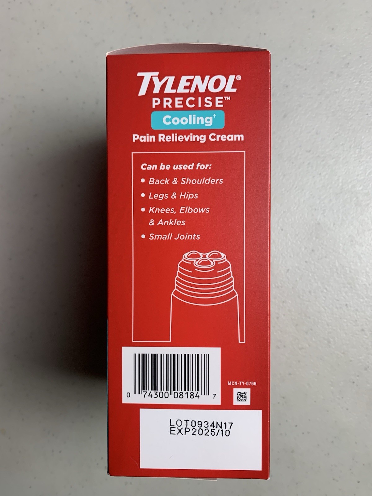 Tylenol Precise Cooling Pain Relief Cream 8 Ounces Exp 10/2025