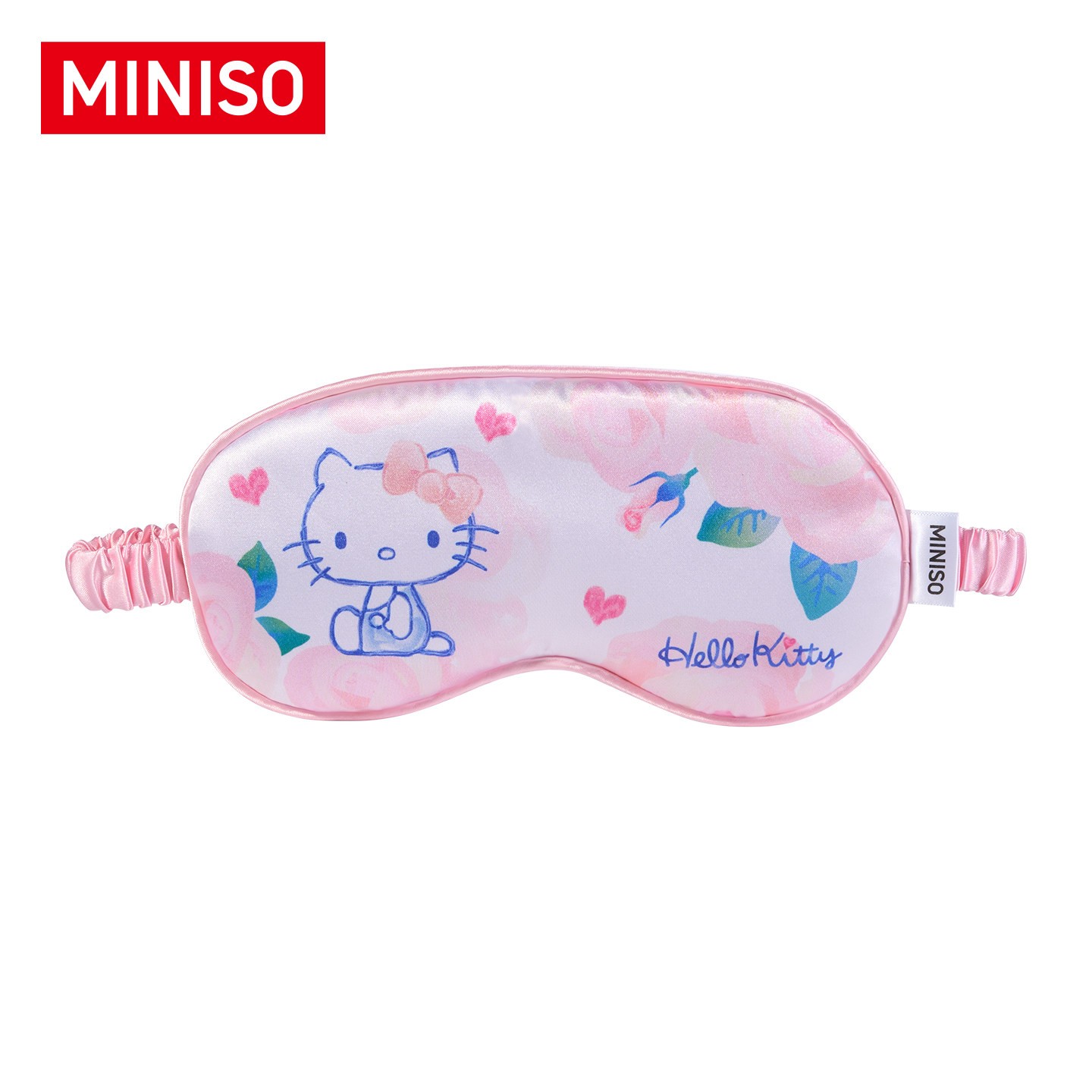 MINISO Sanrio Hello Kitty Kuromi Cute Floral Sleep Eye Mask Gift