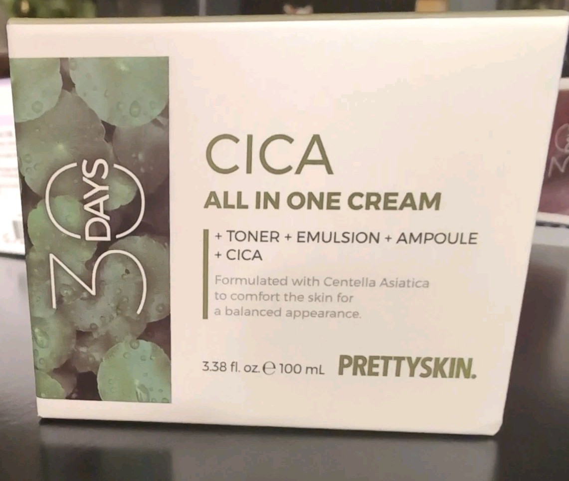 30 Days by Prettyskin Cica Cream Toner + Emulsion + Ampoule + Cica, Anti Aging