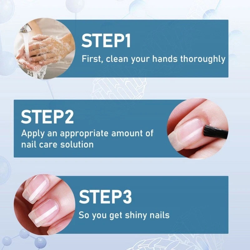 3 Days Nail Care Nail Nourishing Oil Nail Strengthener for Damaged Hydrate Nails