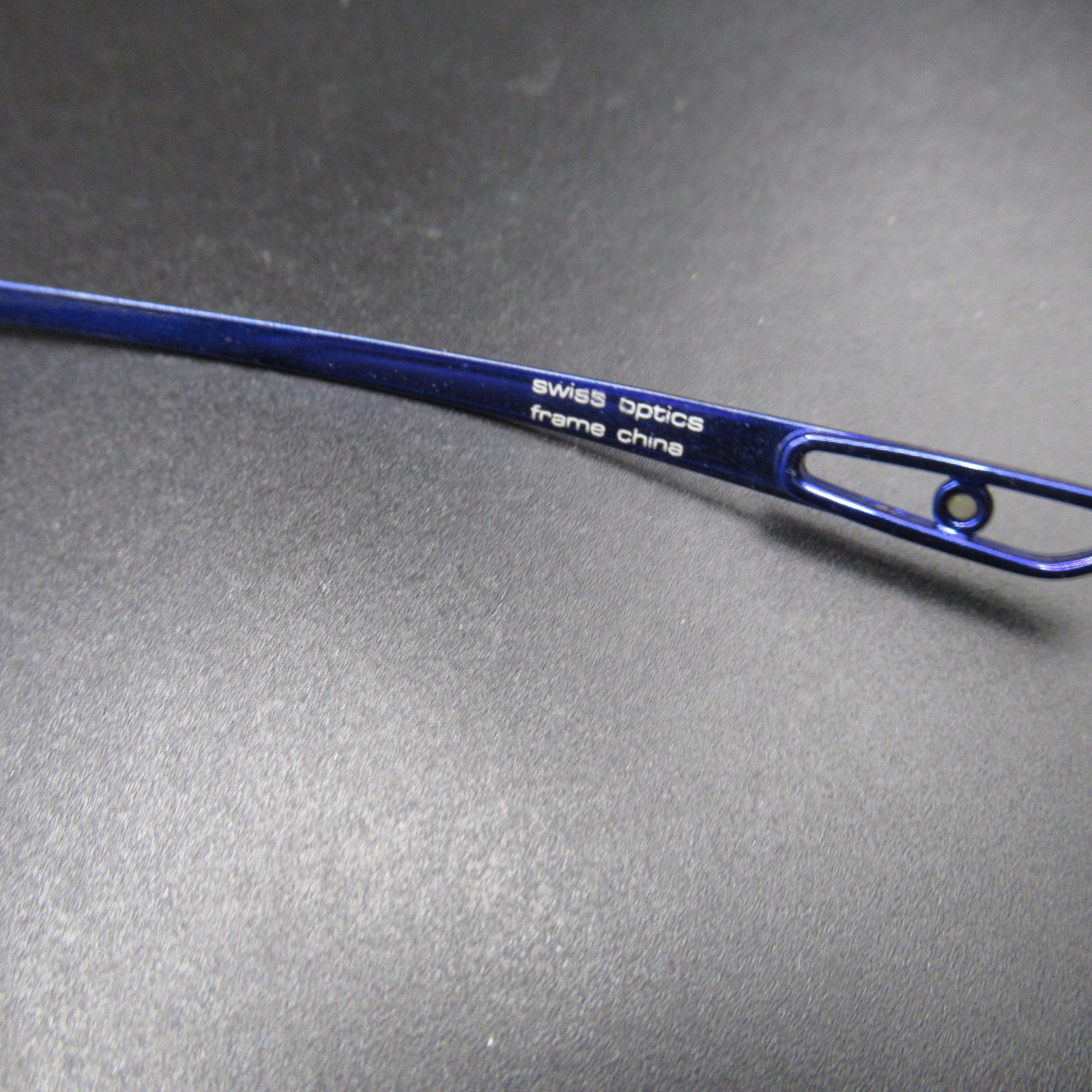 Gunnar Optiks Rimless Eyeglass Frames Blue Yellow Tint Lenses Swiss Optics China