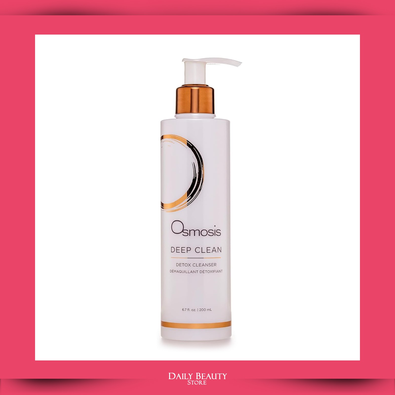Osmosis Deep Clean Detox Facial Cleanser 200ml 6.7oz NEW SEALED FAST SHIP