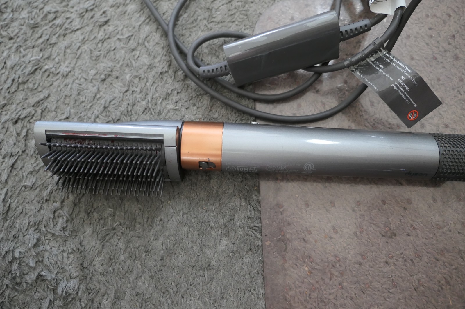 Dyson Airwrap Hair Multi Styler HS05 Nickel/Copper w/ Attachment