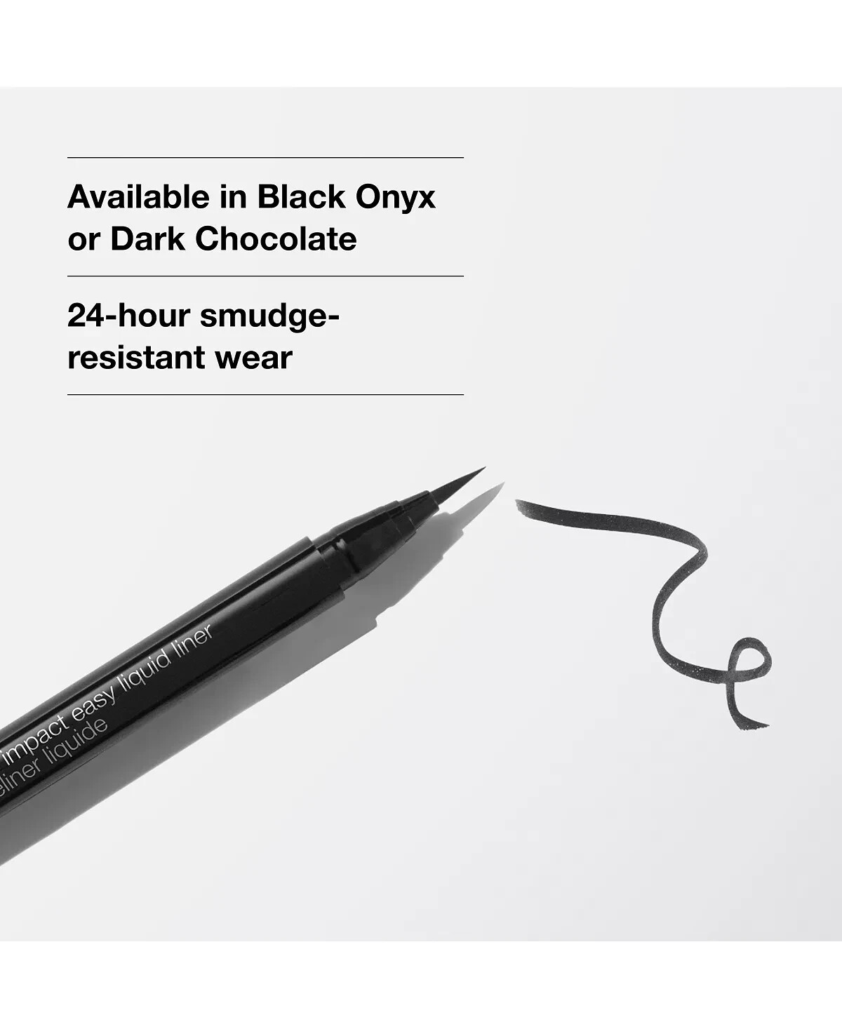 Clinique High Impact Easy Liquid Eyeliner Full Size 0.02oz #01 BLACK NEW WITHBOX