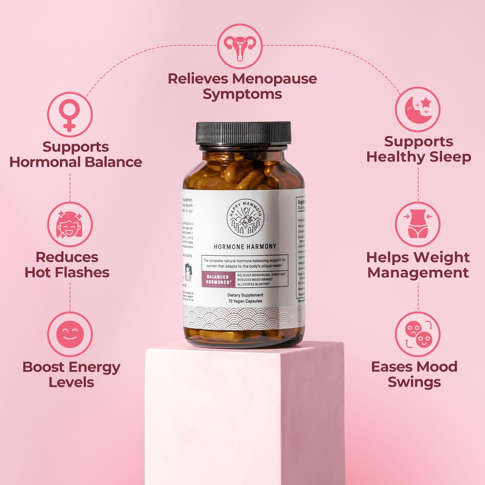 Happy Mammoth **Not Available Hormone Harmony Natural Hormonal Support for Women