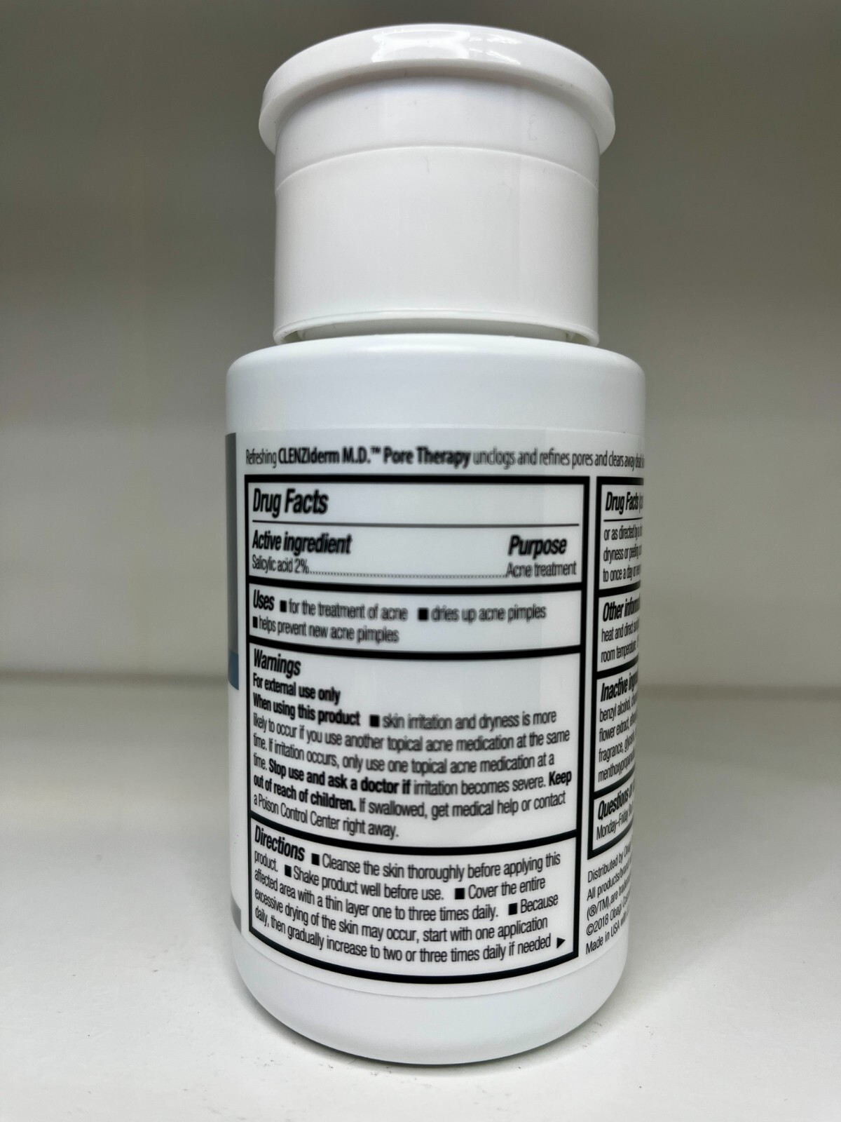 OBAGI CLENZIDERM PORE THERAPY 5 OZ BRAND NEW Exp 01/2026