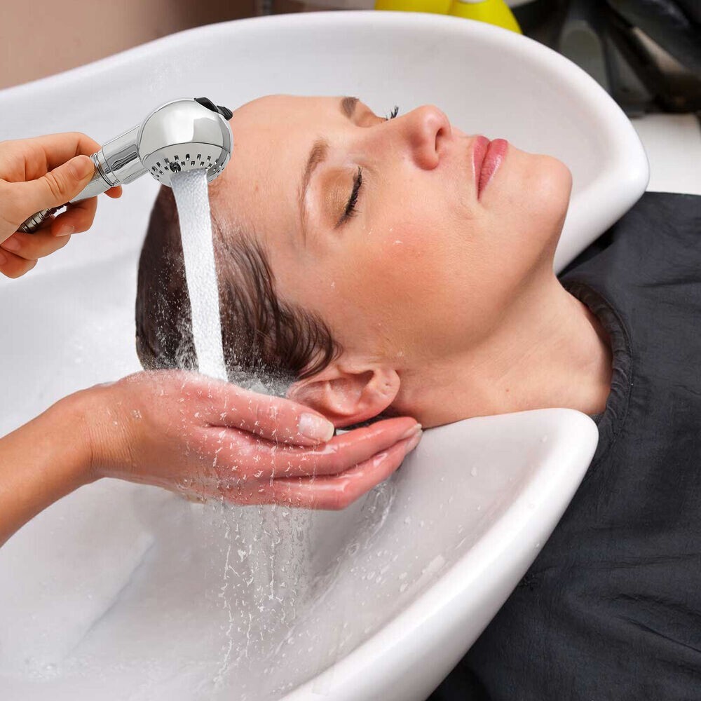 Shampoo Bowl Unit Sink Hot & Cold Faucet Spray Hose Replacement Part Hair Salon