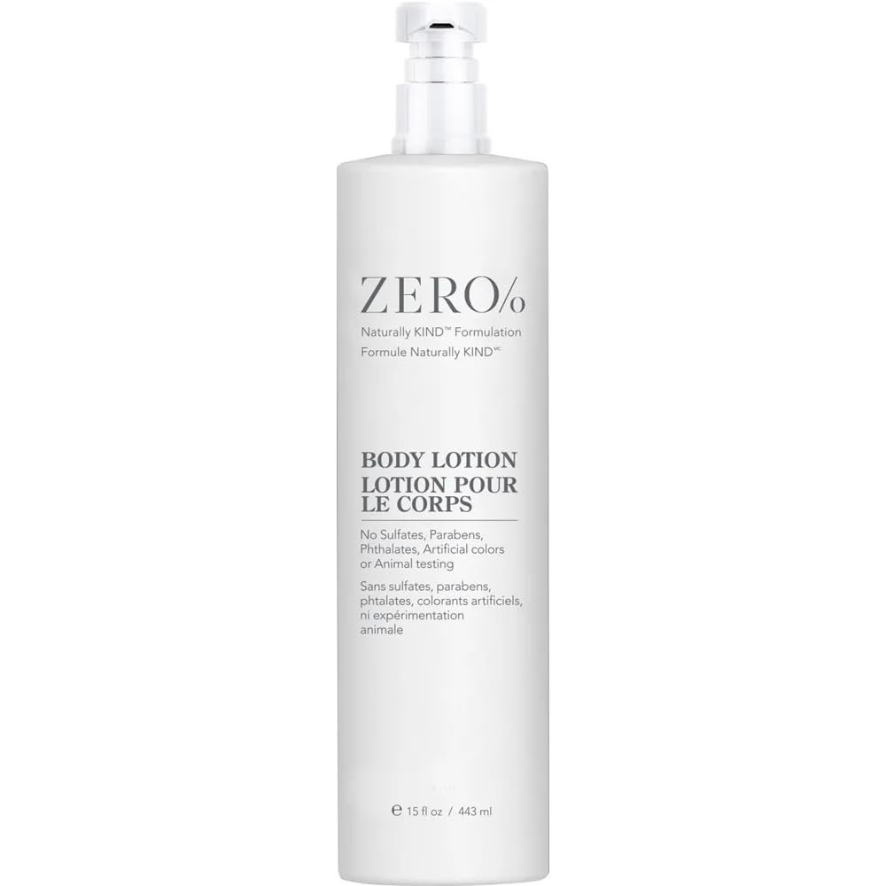 Zero% Hotel Collection 15 oz Shampoo Conditioner Shower Gel Body Lotion – NEW