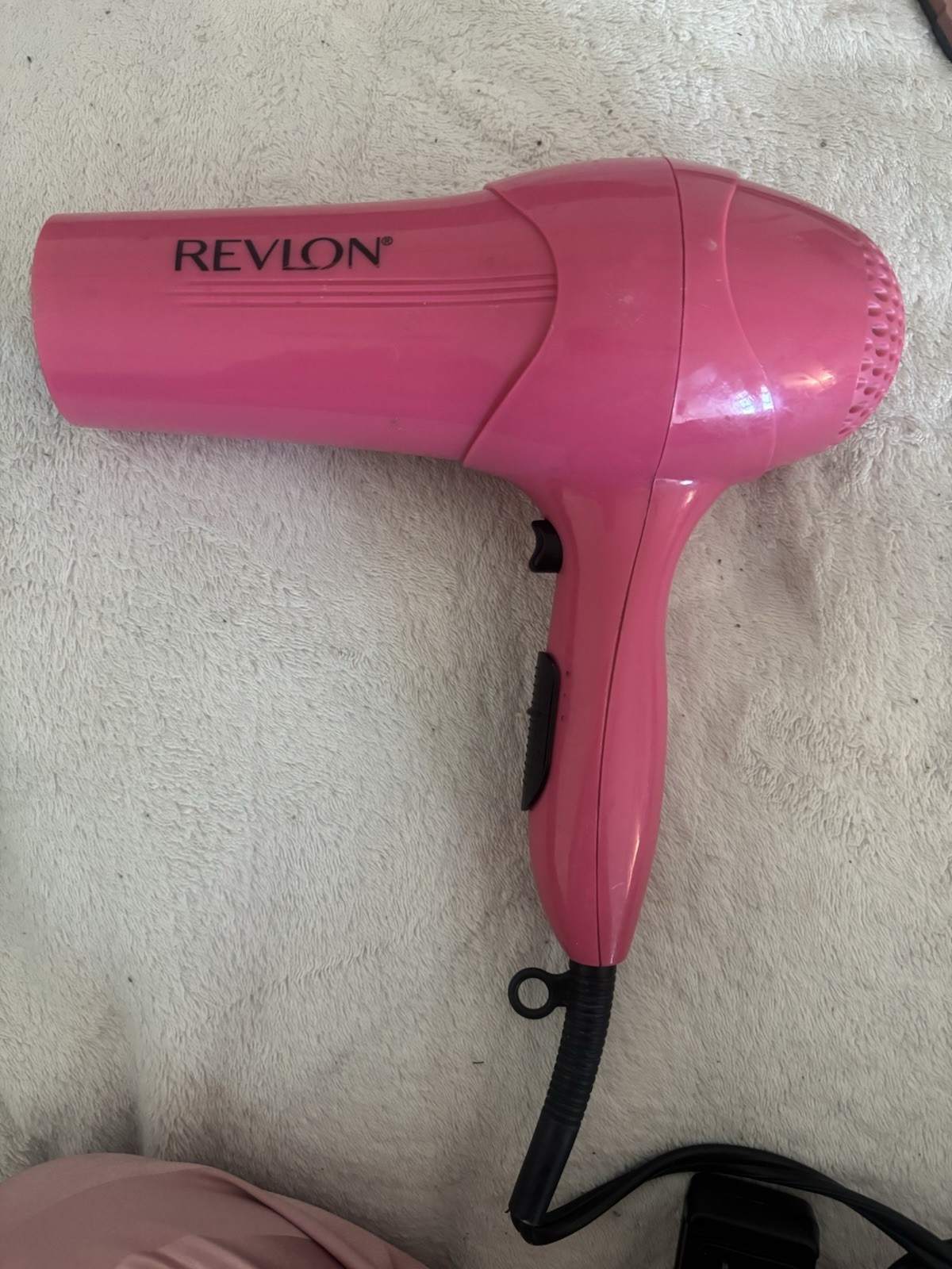 Revlon Standard Hair Dryer, Pink, Electric Power, Plastic, Unisex