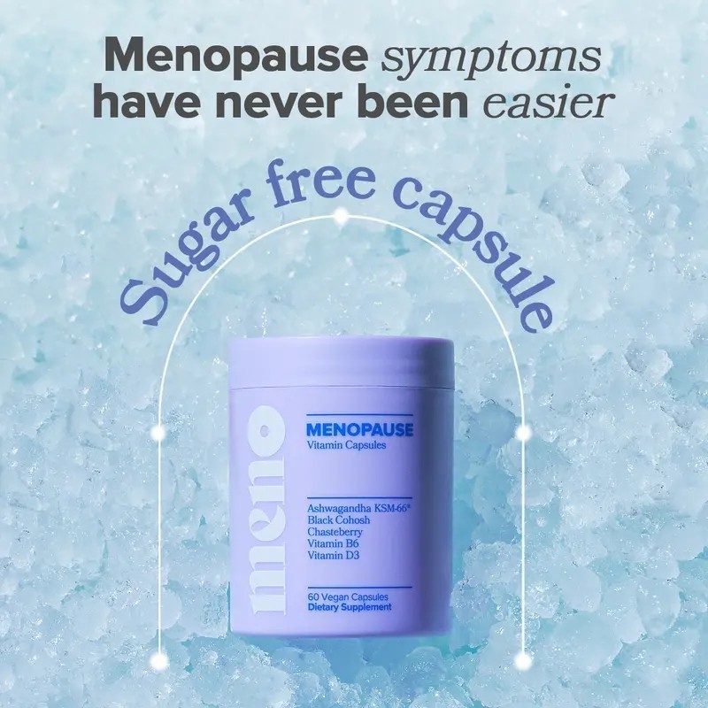 O Positiv MENO Vitamins for Menopause-Menopause Supplement for Women-60 Servings