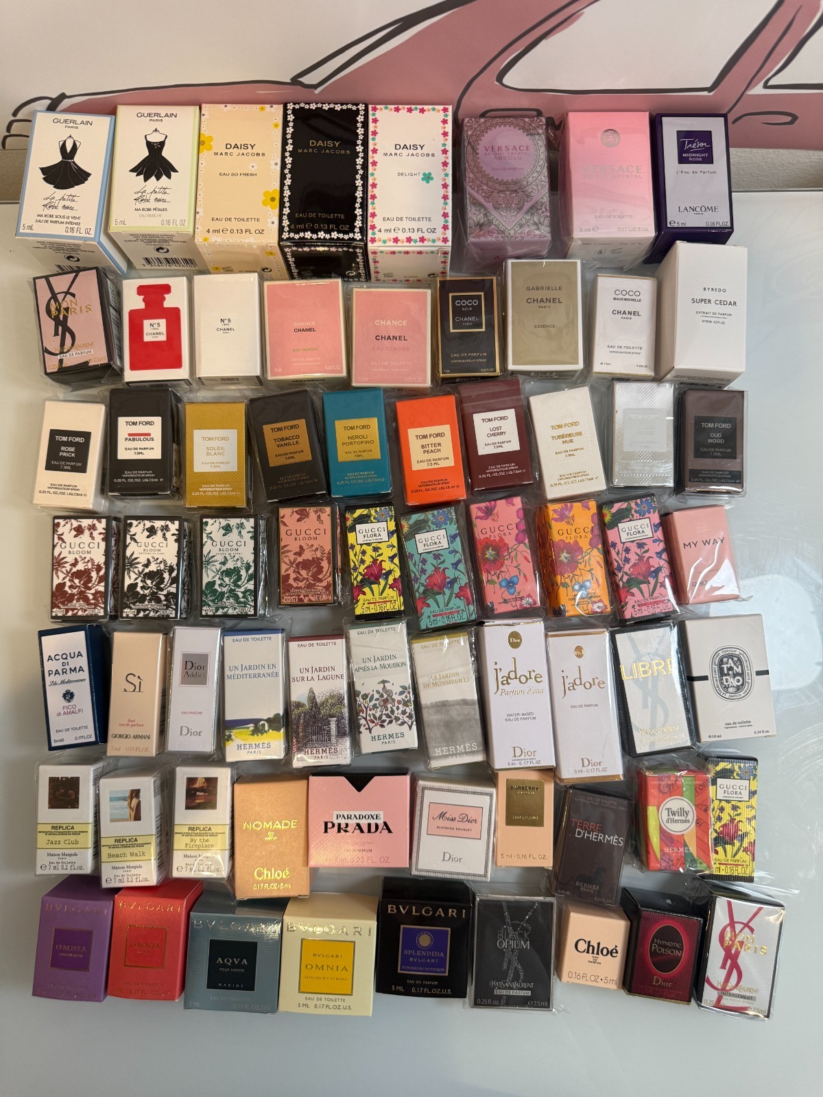 Lot of 12 Assorted Women’s Mini Perfume Travel Size 7.5ml Brand New Sealed