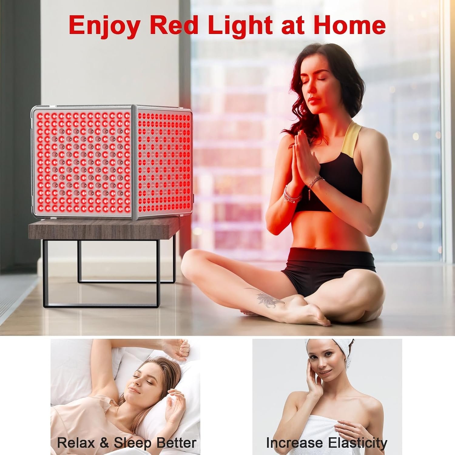 Red Light Devices for Face Full Body Red Light Lamp High Power Infrared Light Pa