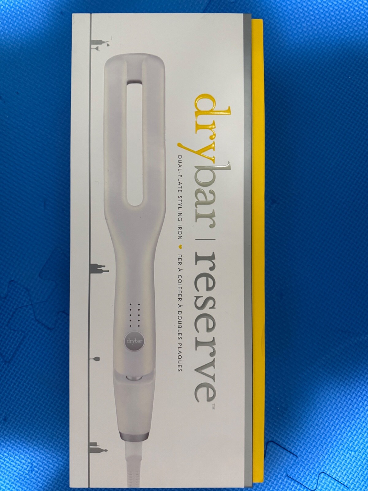 Drybar Reserve Dual Plate Flat Iron totally NEW! 1″plates, dual voltage, travel