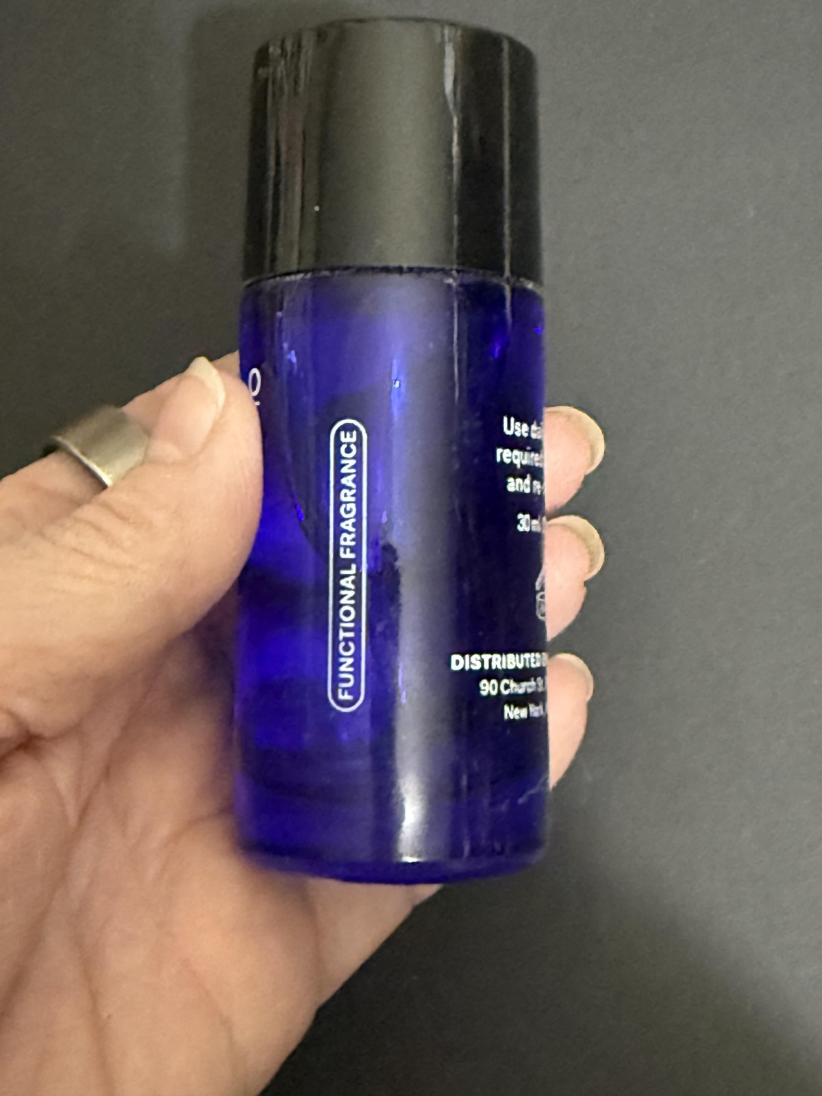 THE NUE CO WATER THERAPY Perfume 30 Ml / 1 Fl Oz Blue Bottle United States