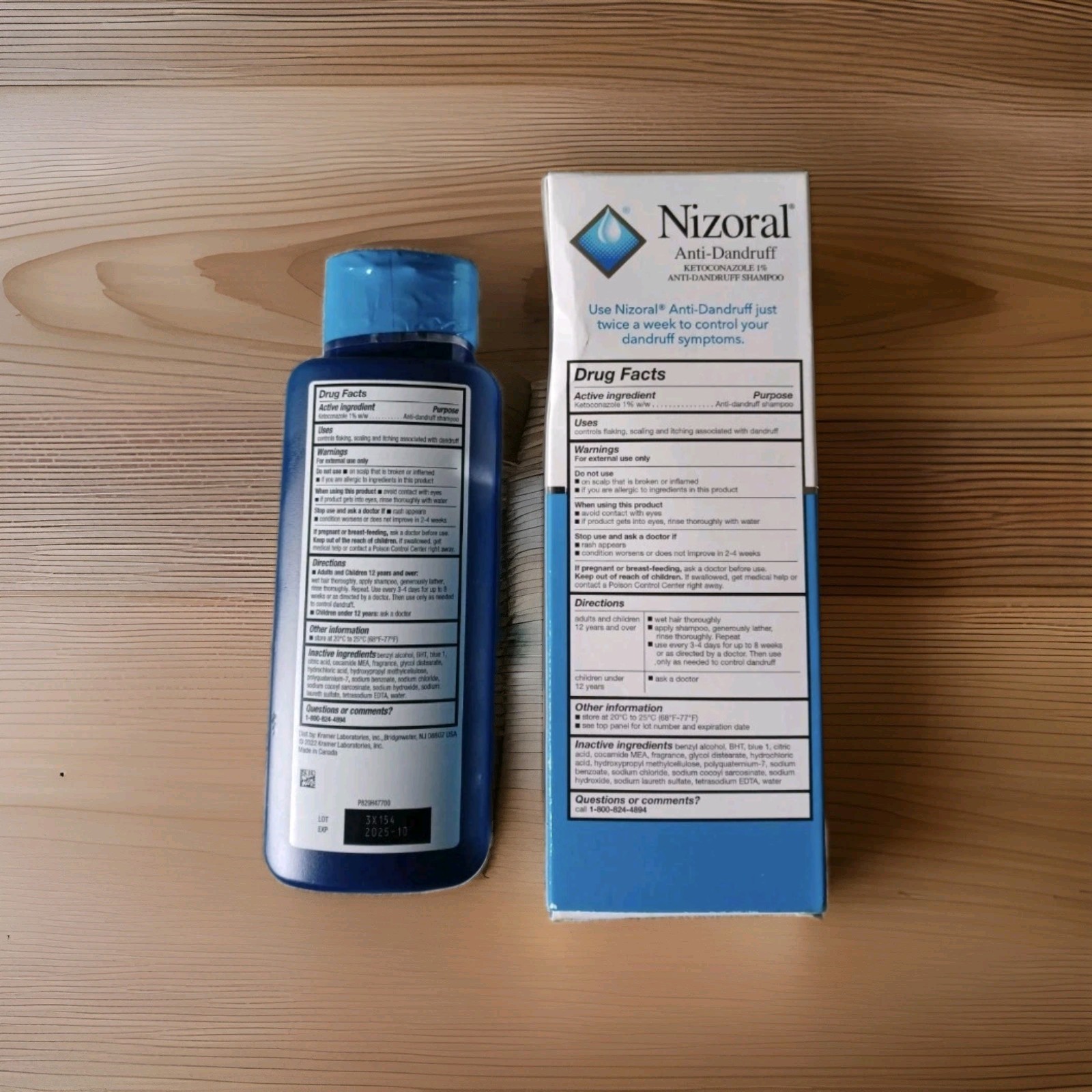 Nizoral Anti-Dandruff Shampoo Cleans & Controls 11 oz 10/2025