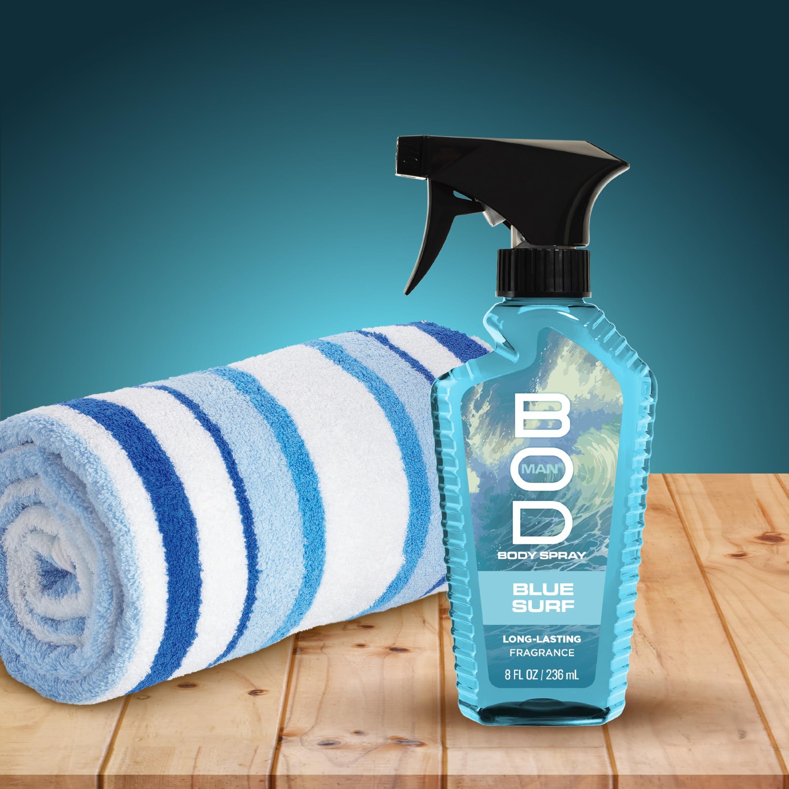 Body Spray Fragrance BOD man Blue Surf 16 fl oz Pack