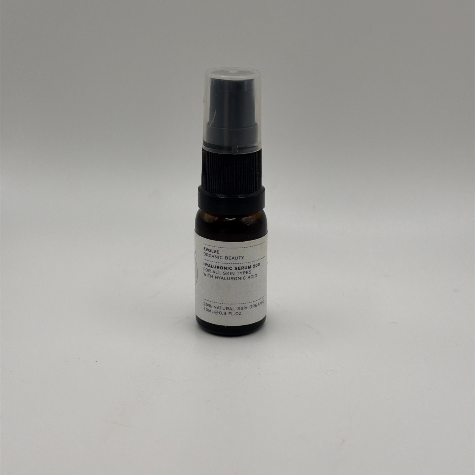 Evolve Beauty Organic Natural Hyaluronic Serum 200- 10ml 0.3oz New