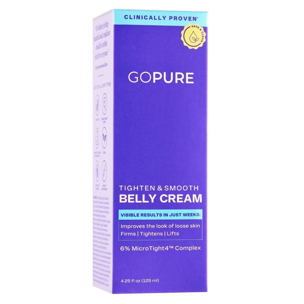 goPure Belly Firming Cream – 4.25 fl oz