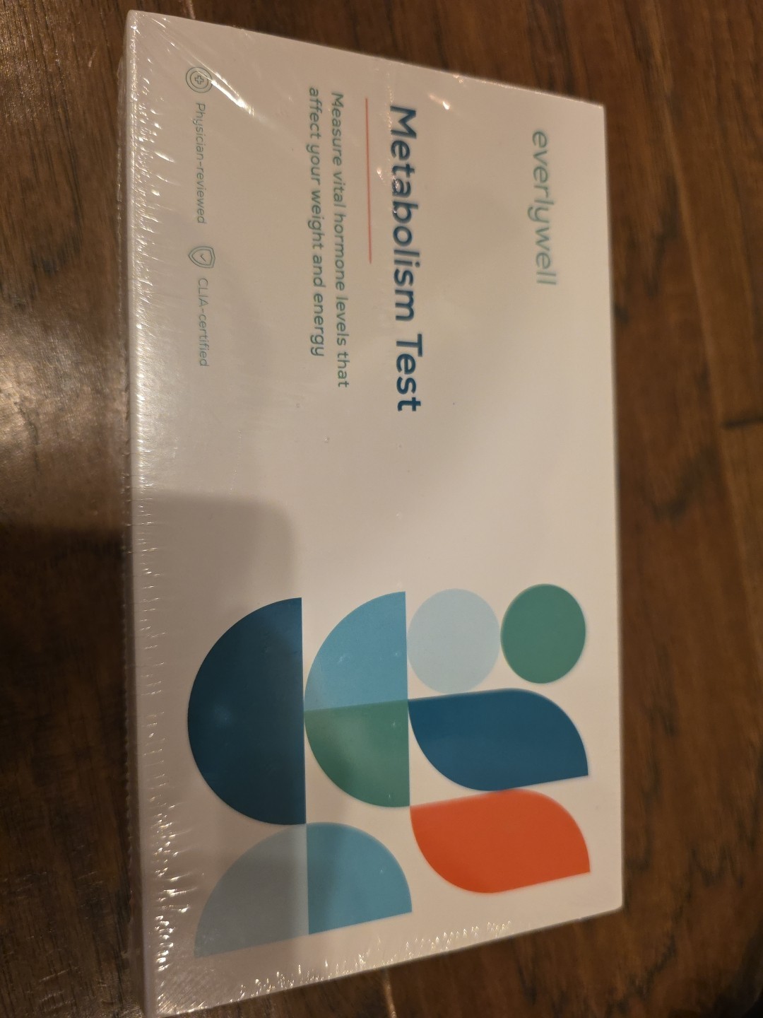 Everlywell Metabolism Test Kit At Home Accurate Results CLIA Lab 09/2024- Sealed
