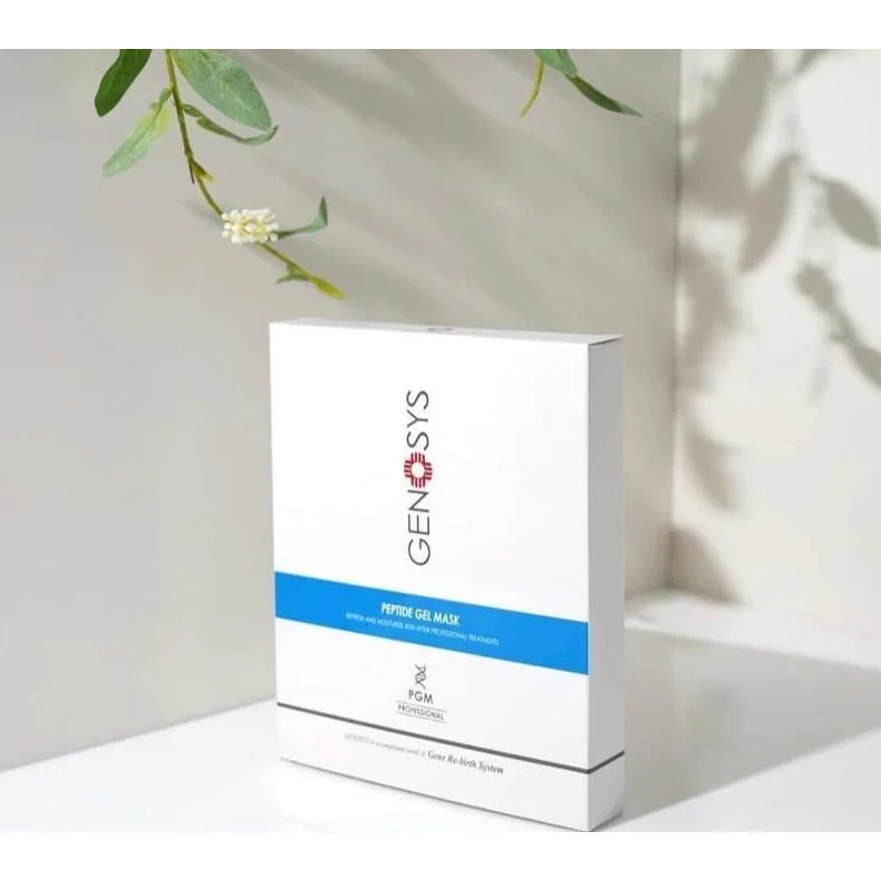 GENOSYS Peptide Gel Mask 5pcs (1 Set) | Soothing Hydrating