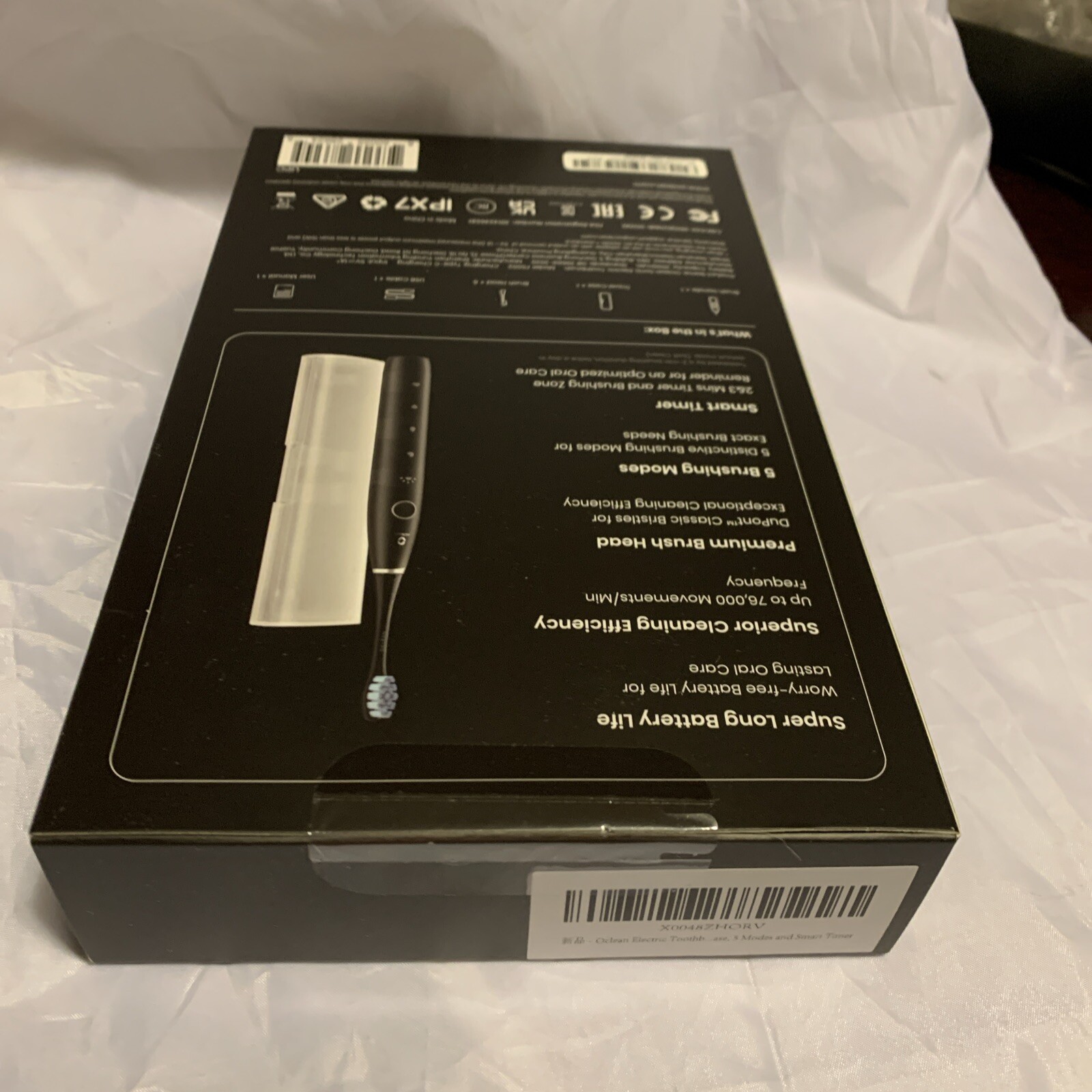 Oclean Electric Sonic Toothbrush for Adults, 6 Brush Heads, Travel Case, 5 Model