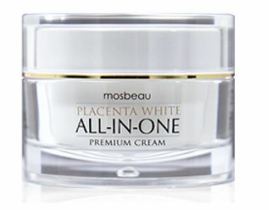 MOSBEAU Placenta White All-in-one Premium Cream 55g – 100% MADE IN JAPAN