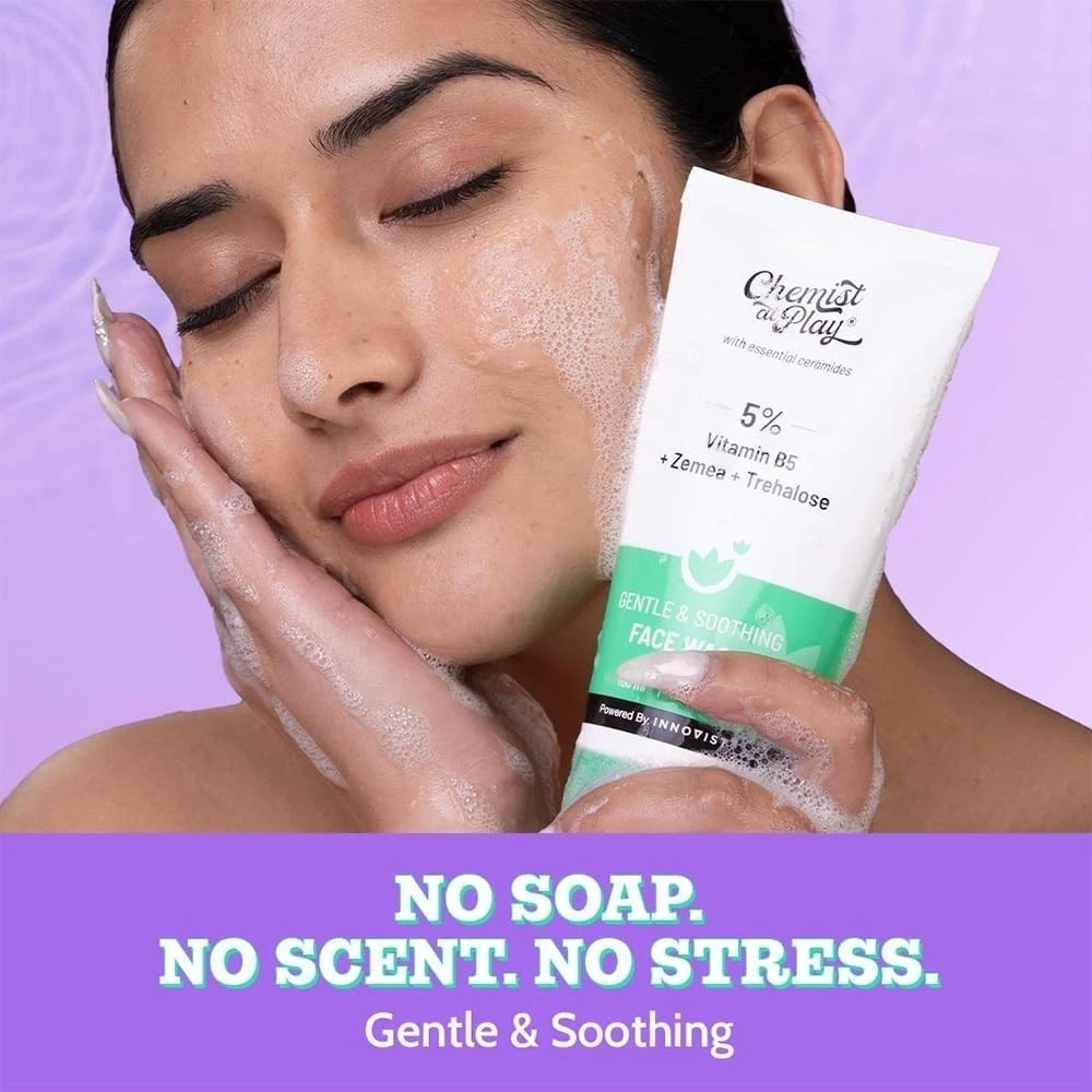 Chemist at Play Gentle & Soothing Facewash – 150ml