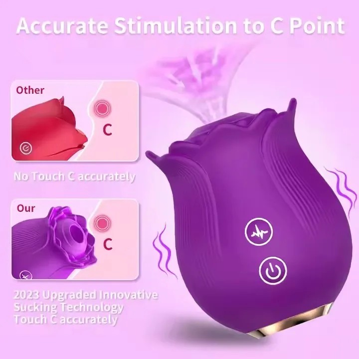 10 Speed Rose Toy for Women, Perfect Anniversary Gift US SELLER