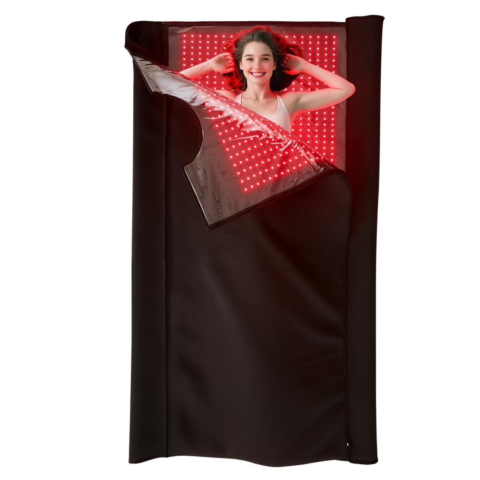 Red Light Therapy Sleeping Bag, 2680 LEDs Full Body Red Infrared Light Therapy