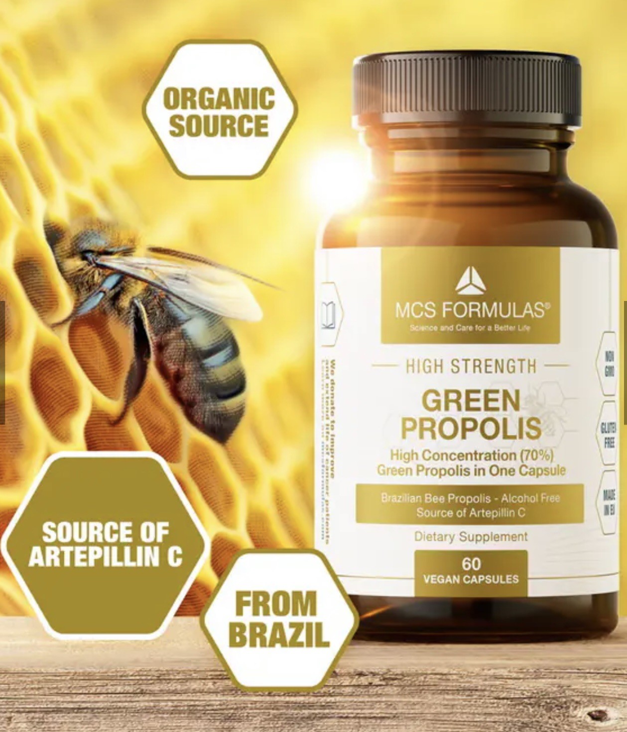 Green Propolis MCS Formulas