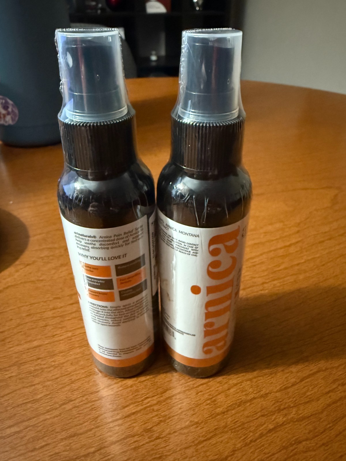 LOT OF 2 – ARTNATURALS ARNICA PAIN RELIEF SPRAY MADE IN USA 4 Fl Oz. NEW
