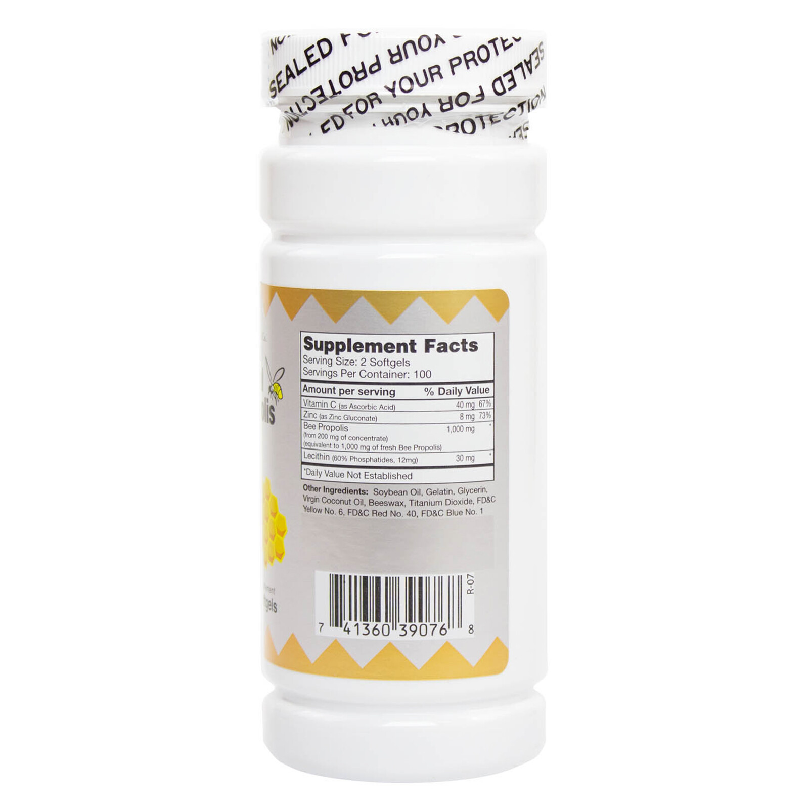 Super Natural Brazil Bee Propolis 200 Softgels