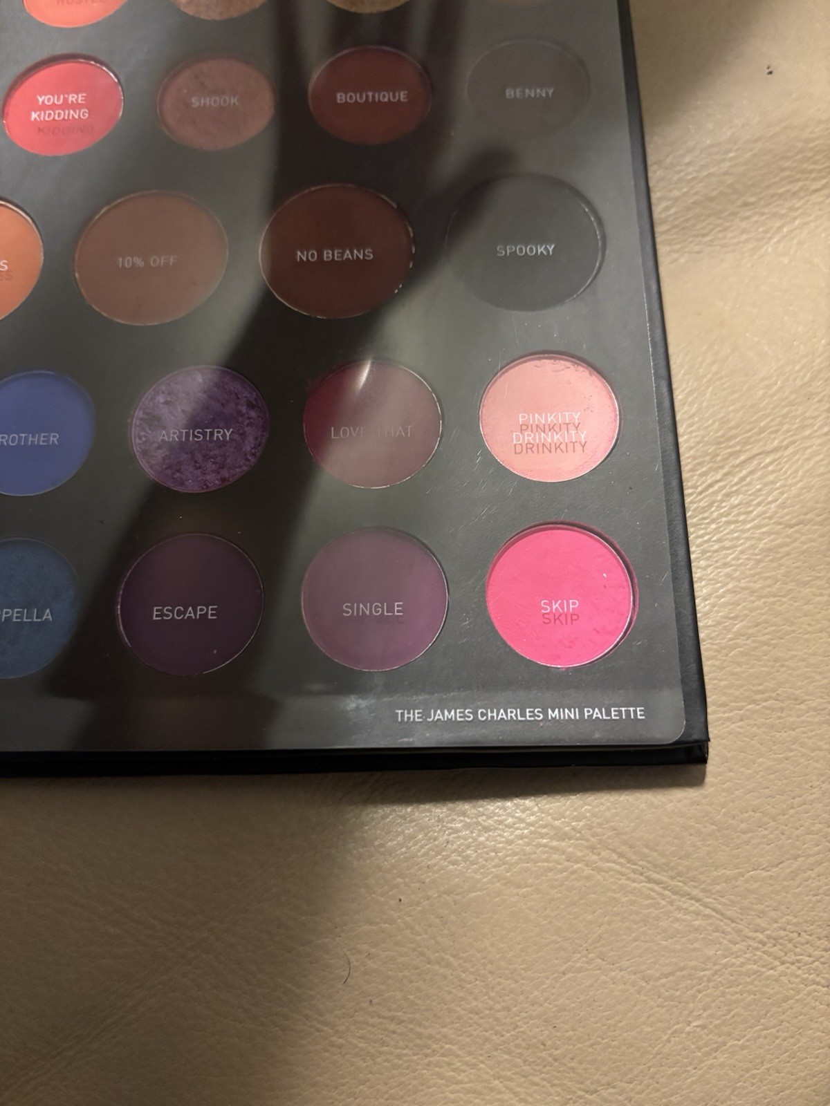 Morphe x James Charles Mini Eyeshadow Palette Assorted Matte/Shimmer Pressed