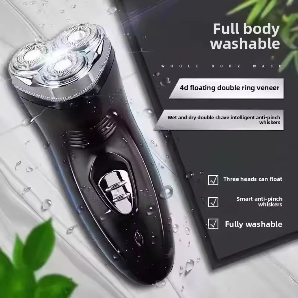 Blackstone Electric Shaver for Men 3D Floating Blade Rechargeable Beard Trimmer