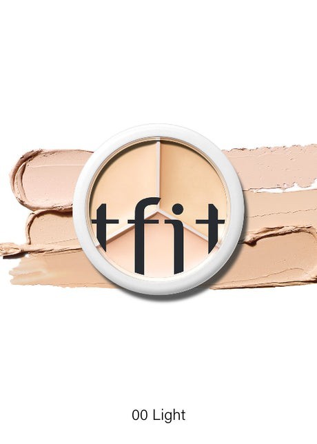 TFIT Cover Up Pro Concealer Full Coverage Dark Circles Blemish Corrector Long La